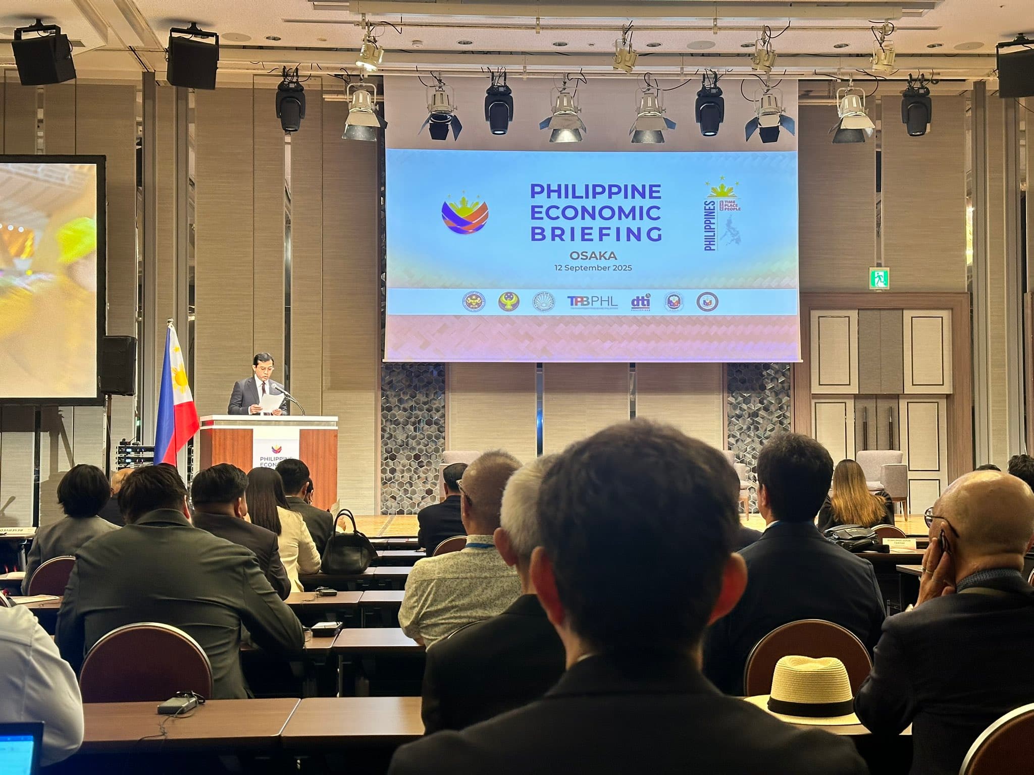 Philippines pitches booming tourism sector to Osaka investors, promises jobs, airports, roads and community growth